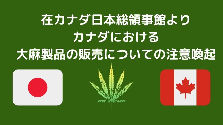 カナダで日本人が大麻を使ったらどうなるの カナダと大麻と日本人 タビマキ雑記